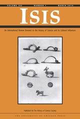 cover of ISIS vol 105 num 1