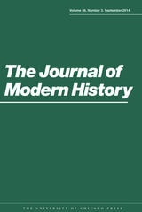 cover of JMH vol 86 num 3