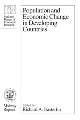 cover of Population and Economic Change in Developing Countries