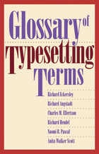 cover of Glossary of Typesetting Terms