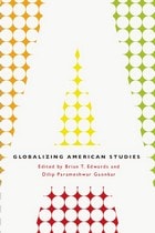 cover of Globalizing American Studies