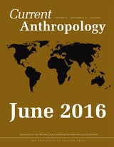 cover of CA vol 57 num S13
