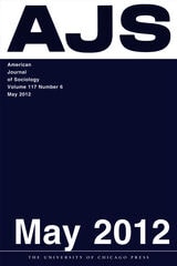 cover of AJS vol 117 num 6