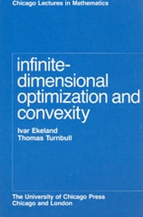 cover of Infinite-Dimensional Optimization and Convexity