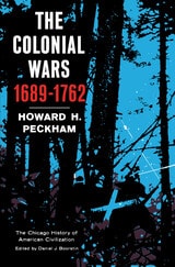 cover of Colonial Wars, 1689-1762