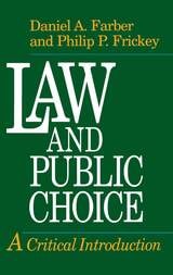 cover of Law and Public Choice: A Critical Introduction