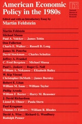 cover of American Economic Policy in the 1980s