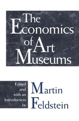 cover of The Economics of Art Museums