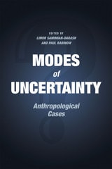 cover of Modes of Uncertainty: Anthropological Cases
