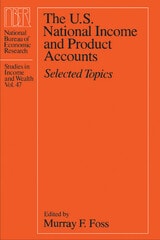 cover of The U.S. National Income and Product Accounts: Selected Topics