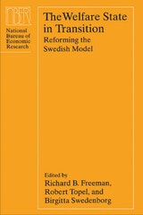 cover of The Welfare State in Transition: Reforming the Swedish Model