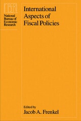 cover of International Aspects of Fiscal Policies