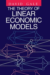 cover of The Theory of Linear Economic Models