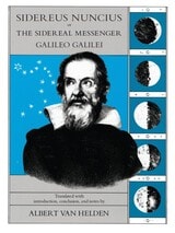 cover of Sidereus Nuncius, or The Sidereal Messenger