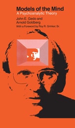 cover of Models of the Mind: A Psychoanalytic Theory
