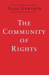 cover of The Community of Rights