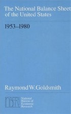 cover of The National Balance Sheet of the United States, 1953-1980