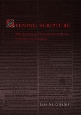 cover of Opening Scripture: Bible Reading and Interpretive Authority in Puritan New England