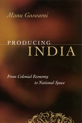 cover of Producing India: From Colonial Economy to National Space
