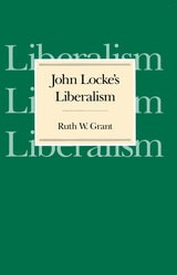 cover of John Locke's Liberalism