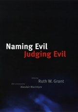cover of Naming Evil, Judging Evil