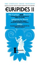 cover of The Complete Greek Tragedies: Euripides II
