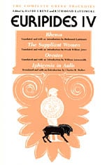 cover of The Complete Greek Tragedies: Euripides IV