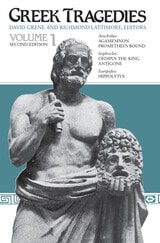 cover of Greek Tragedies, Volume 1