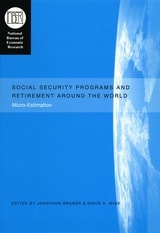 cover of Social Security Programs and Retirement around the World: Micro-Estimation