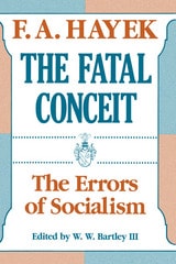 cover of The Fatal Conceit: The Errors of Socialism