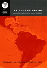 cover of Law and Employment: Lessons from Latin America and the Caribbean