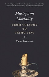 cover of Musings on Mortality: From Tolstoy to Primo Levi