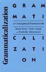 cover of Grammaticalization: A Conceptual Framework