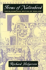 cover of Forms of Nationhood: The Elizabethan Writing of England