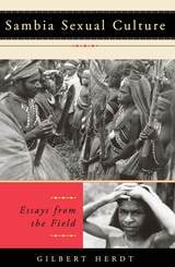 cover of Sambia Sexual Culture: Essays from the Field