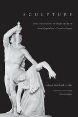 cover of Sculpture: Some Observations on Shape and Form from Pygmalion's Creative Dream