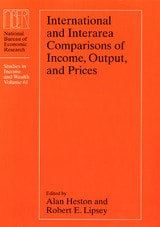 cover of International and Interarea Comparisons of Income, Output, and Prices