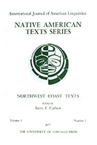 cover of Northwest Coast Texts: Stealing Light