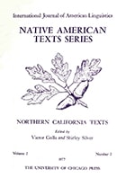 cover of Northern California Texts