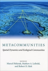 cover of Metacommunities: Spatial Dynamics and Ecological Communities