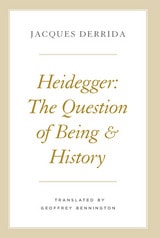 cover of Heidegger: The Question of Being and History