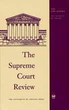cover of The Supreme Court Review, 2011