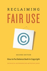 cover of Reclaiming Fair Use: How to Put Balance Back in Copyright, Second Edition