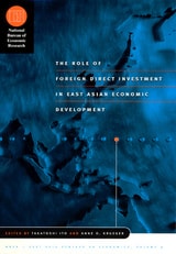 cover of The Role of Foreign Direct Investment in East Asian Economic Development