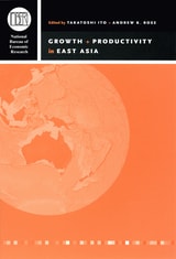cover of Growth and Productivity in East Asia