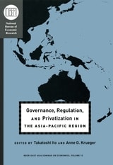cover of Governance, Regulation, and Privatization in the Asia-Pacific Region