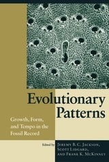 cover of Evolutionary Patterns: Growth, Form, and Tempo in the Fossil Record