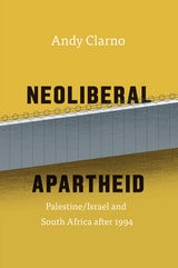 cover of Neoliberal Apartheid: Palestine/Israel and South Africa after 1994