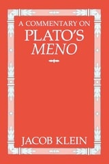 cover of A Commentary on Plato's Meno