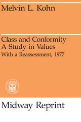 cover of Class and Conformity: A Study in Values